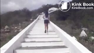 Girl shitting diarrhea in nature, ScatKings.com Scat Porn 14 ScatKings.com Scat Porn
