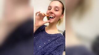 Gorgeous girl cleans plug, ScatKings.com Scat Porn 4 ScatKings.com Scat Porn