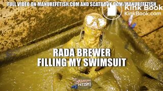 Rada Brewer Filling my swimsuit with cowshit, ScatKings.com Scat Porn 18 ScatKings.com Scat Porn