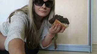 She makes a sandwich with her shit for breakfast, ScatKings.com Scat Porn 9 ScatKings.com Scat Porn